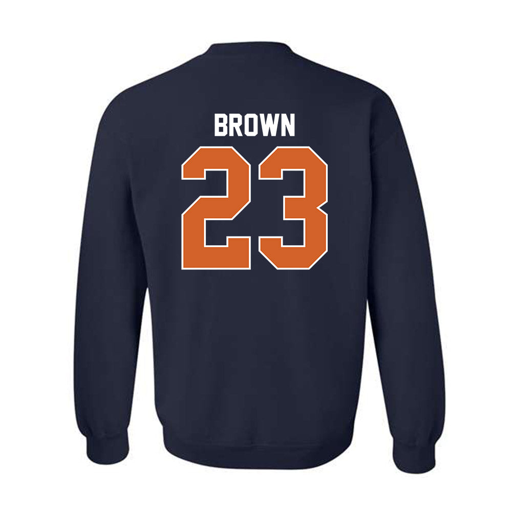 Wheaton IL - NCAA Men's Soccer : Sam Brown - Classic Shersey Crewneck Sweatshirt-1
