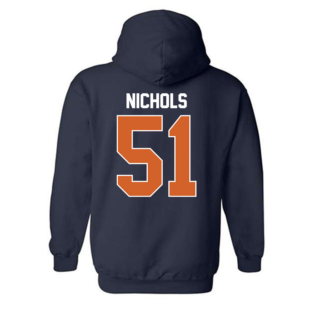 Wheaton IL - NCAA Football : JT Nichols - Classic Shersey Hooded Sweatshirt-1