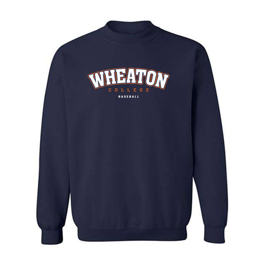 Wheaton IL - NCAA Baseball : Niko Romios - Classic Shersey Crewneck Sweatshirt-0