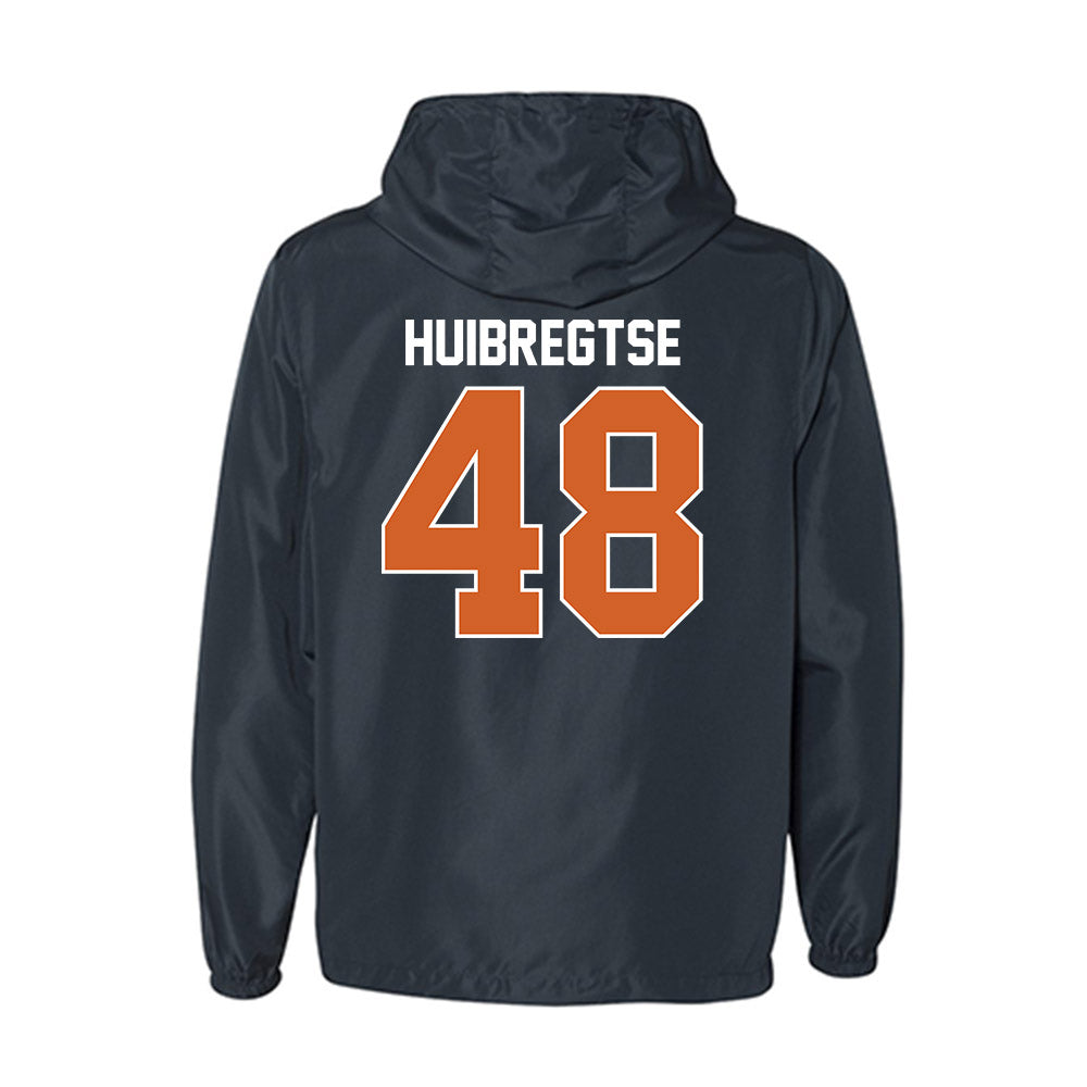 Wheaton IL - NCAA Football : John Huibregtse - Windbreaker-1