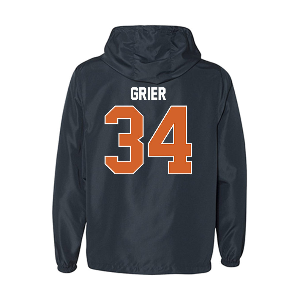 Wheaton IL - NCAA Men's Basketball : Carson Grier - Windbreaker-1