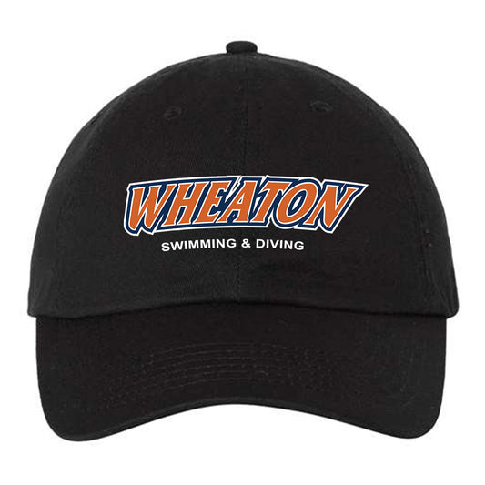 Wheaton IL - NCAA Women's Swimming & Diving : Abriel Phelps - Dad Hat-0