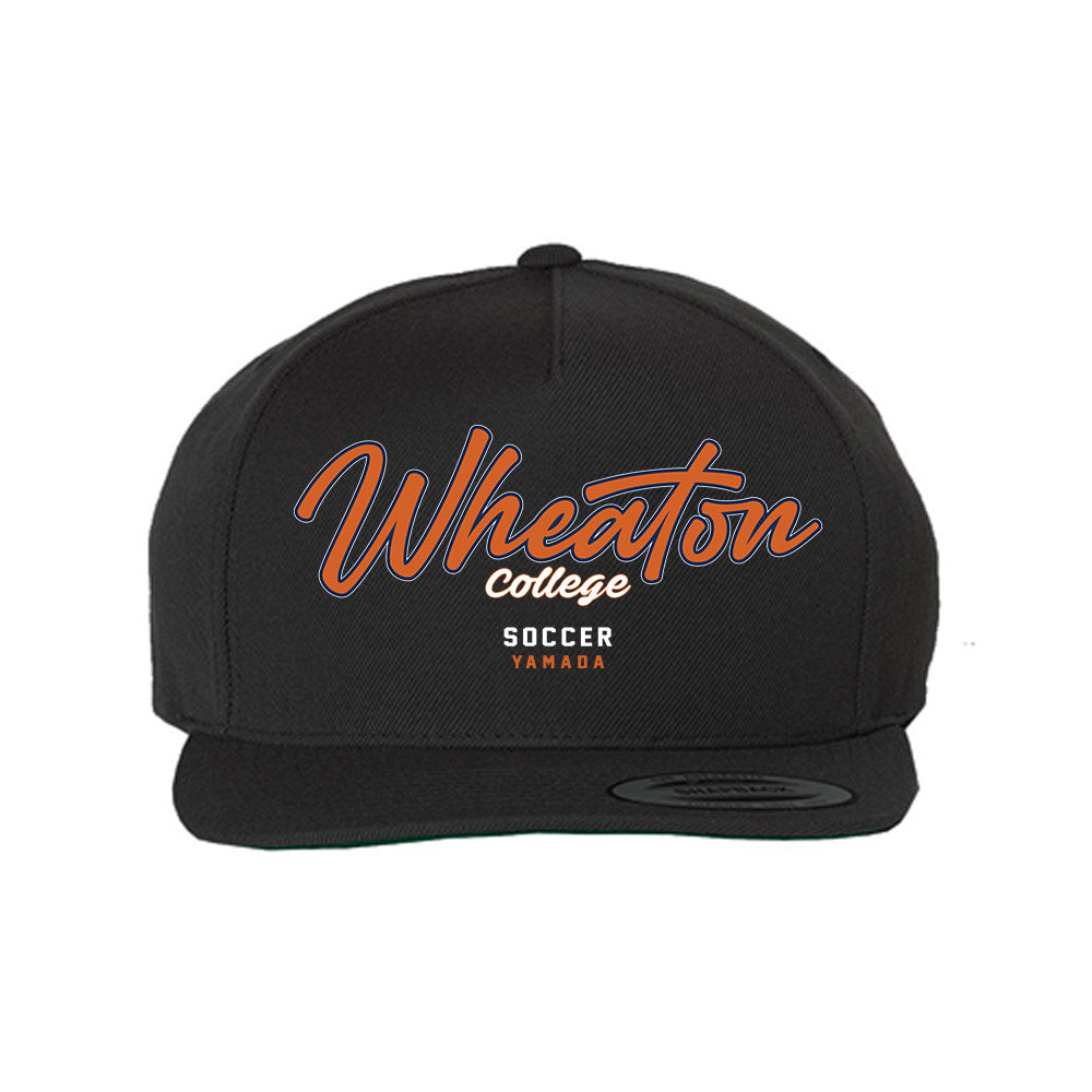 Wheaton IL - NCAA Men's Soccer : Caden Yamada - Snapback Hat-0