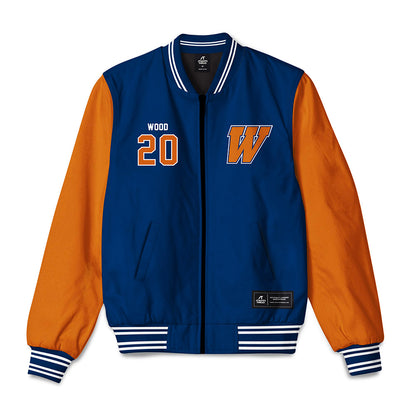 Wheaton IL - NCAA Men's Soccer : Connor Wood - Bomber Jacket-0
