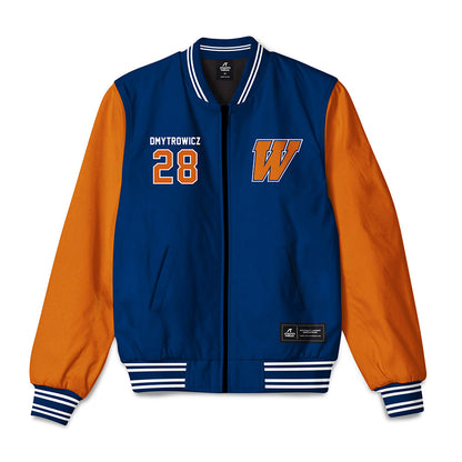 Wheaton IL - NCAA Baseball : Sean Dmytrowicz - Bomber Jacket-0