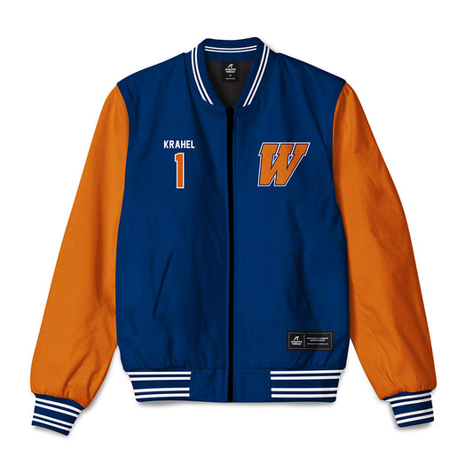 Wheaton IL - NCAA Men's Soccer : Jack Krahel - Bomber Jacket-0