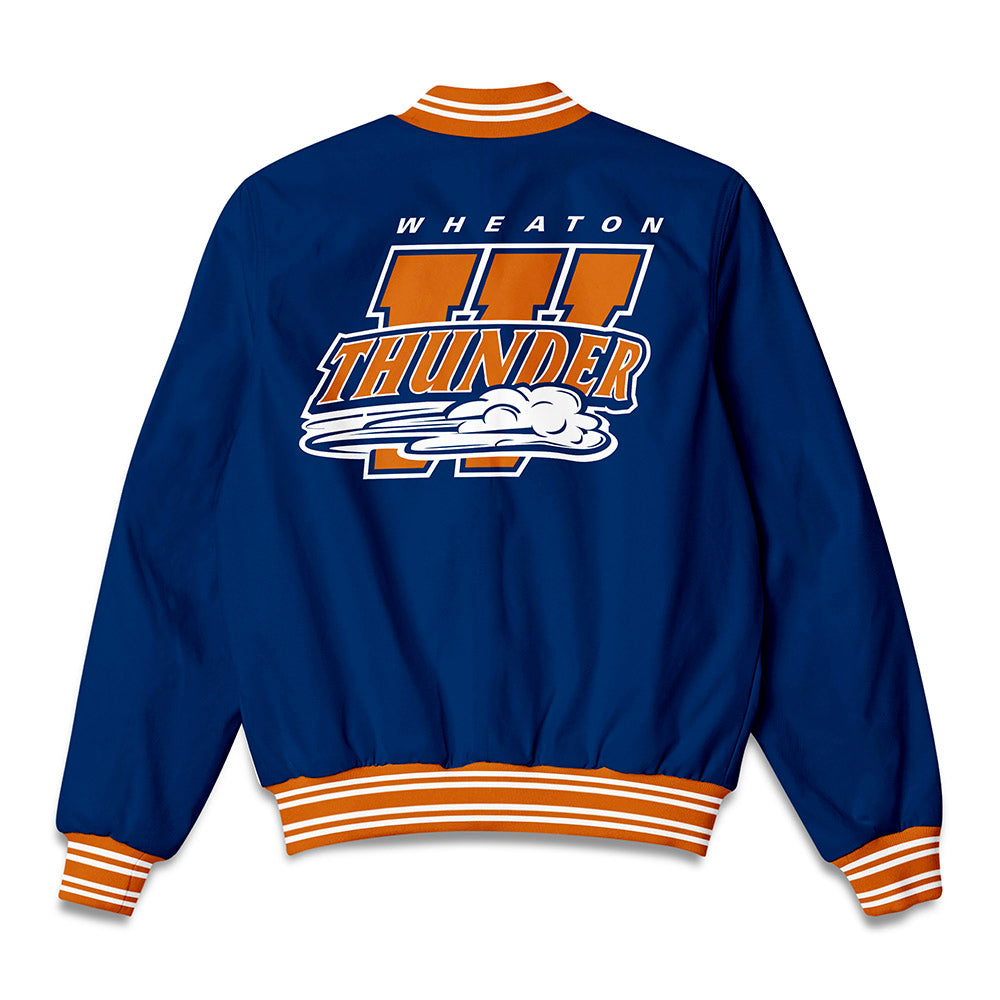 Wheaton IL - NCAA Softball : Olivia Figueroa - Bomber Jacket-1