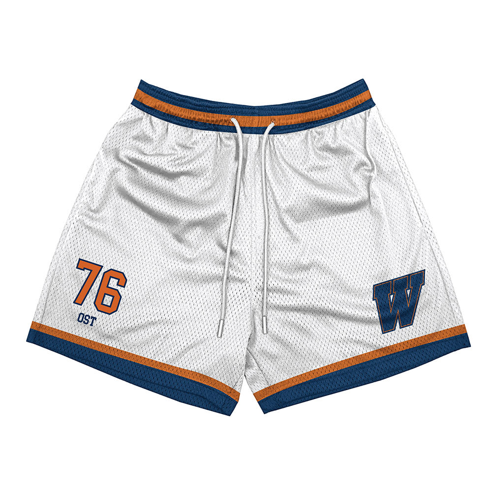 Wheaton IL - NCAA Football : Leo Ost - Shorts-0