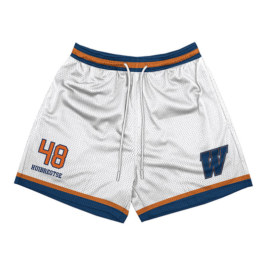 Wheaton IL - NCAA Football : John Huibregtse - Shorts-0