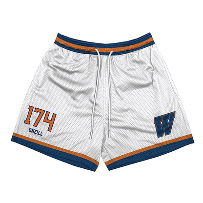 Wheaton IL - NCAA Wrestling : Elias ONeill - Shorts-0