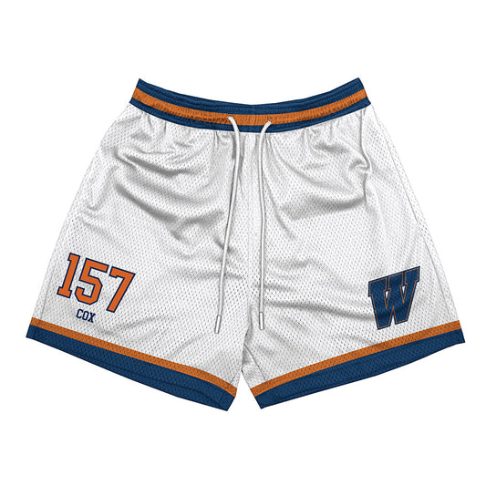Wheaton IL - NCAA Wrestling : Caleb Cox - Shorts-0