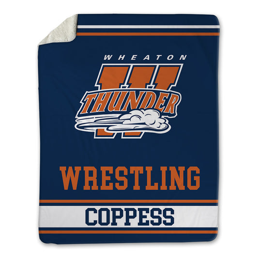Wheaton IL - NCAA Wrestling : Cale Coppess - Blanket-0