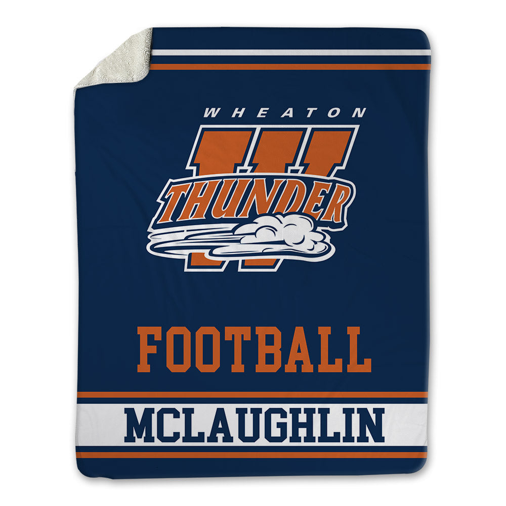 Wheaton IL - NCAA Football : Dawson McLaughlin - Blanket-0