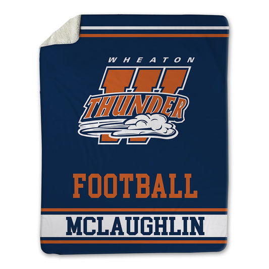 Wheaton IL - NCAA Football : Dawson McLaughlin - Blanket-0