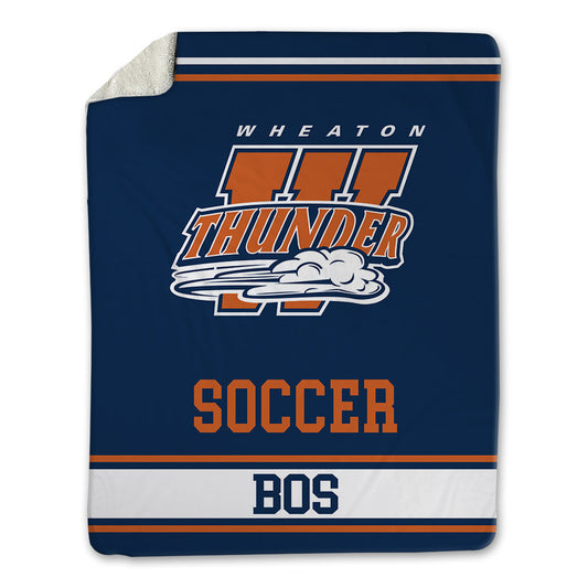 Wheaton IL - NCAA Men's Soccer : Reuben Bos - Blanket-0