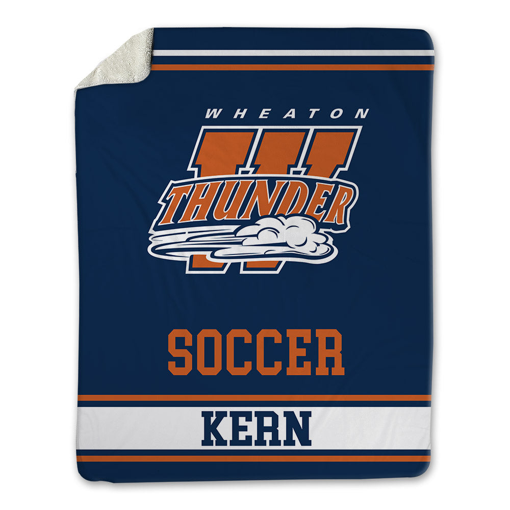 Wheaton IL - NCAA Men's Soccer : Jack Kern - Blanket-0