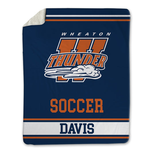 Wheaton IL - NCAA Women's Soccer : Marissa Davis - Blanket-0