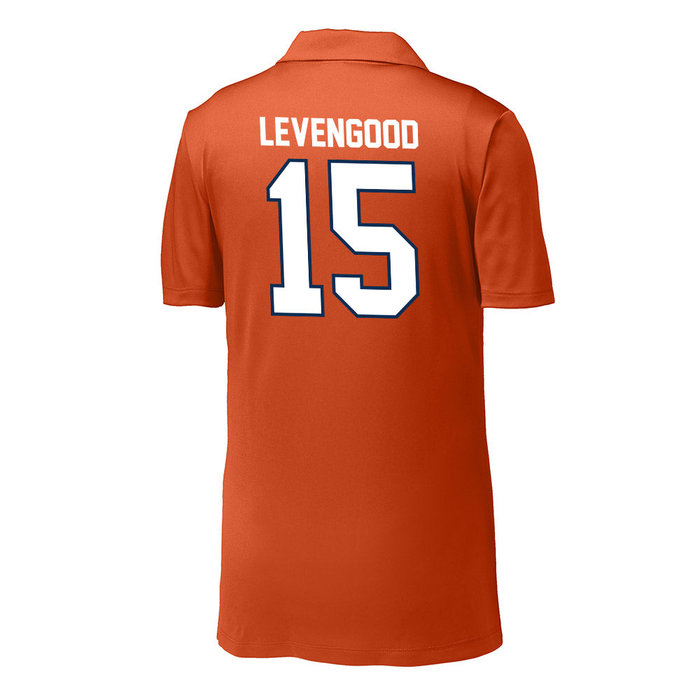 Wheaton IL - NCAA Baseball : David Levengood - Activewear Polo Shirt-1