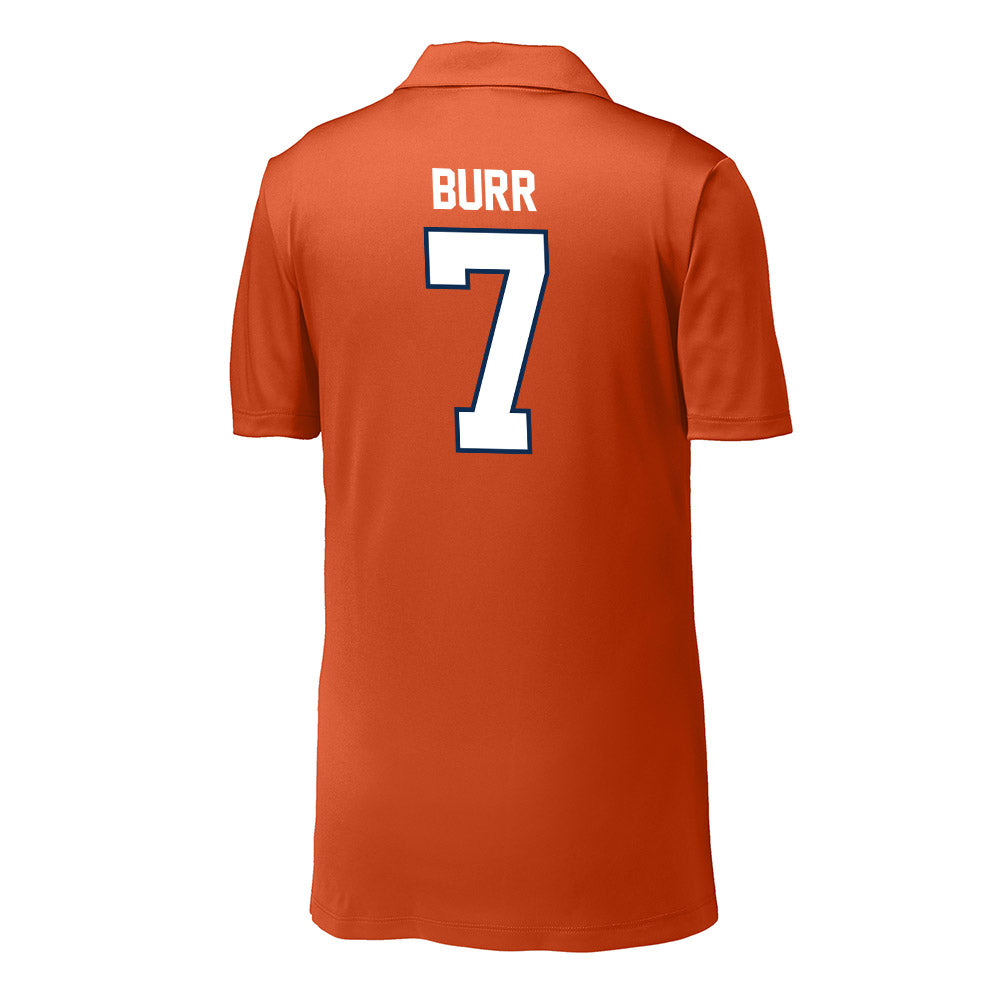 Wheaton IL - NCAA Baseball : Tyler Burr - Activewear Polo Shirt-1