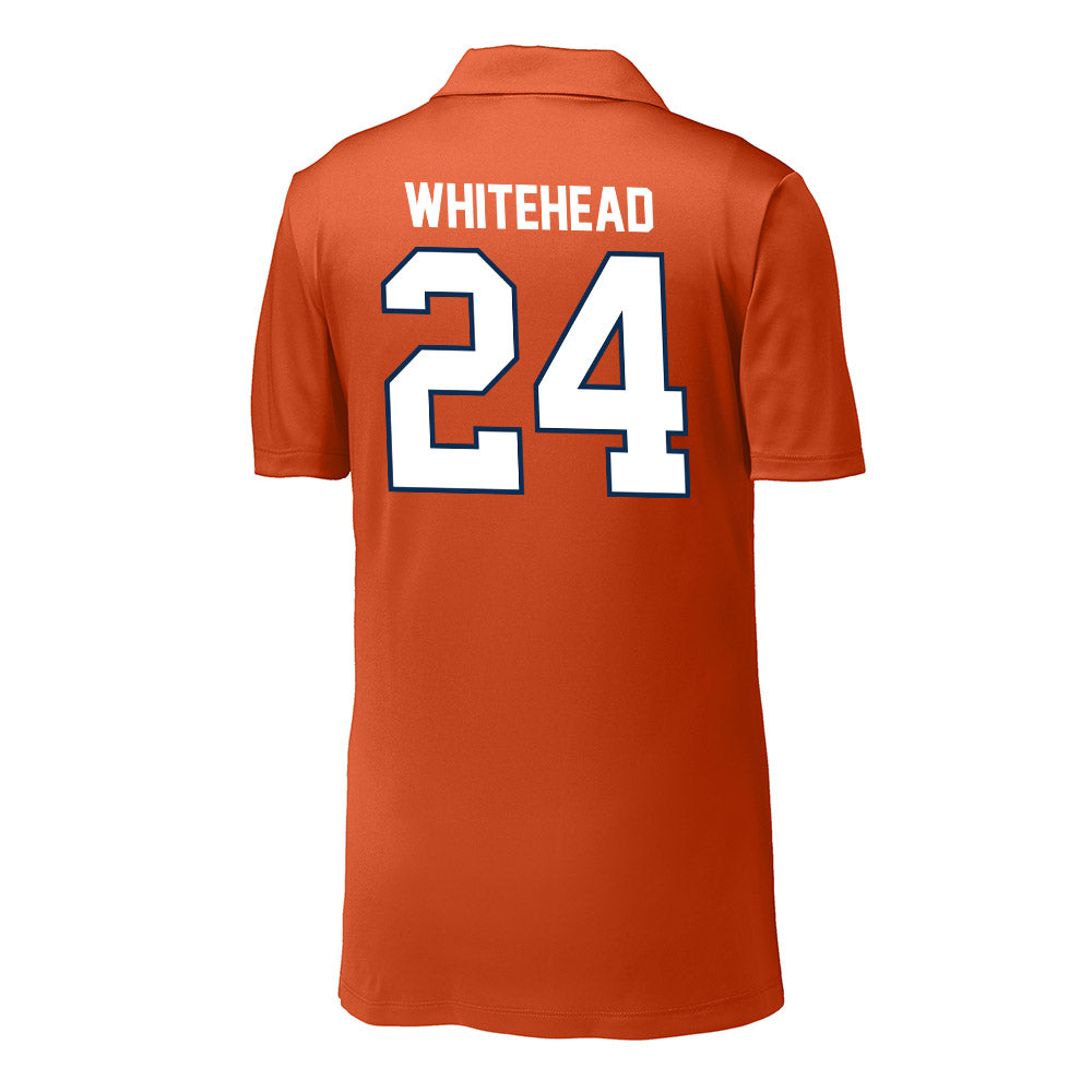 Wheaton IL - NCAA Softball : Abby Whitehead - Activewear Polo Shirt-1