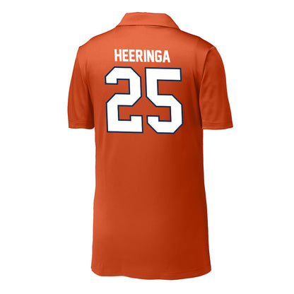 Wheaton IL - NCAA Men's Soccer : Andrew Heeringa - Activewear Polo Shirt-1