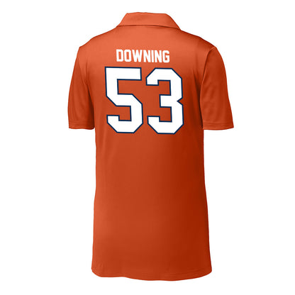 Wheaton IL - NCAA Football : Owen Downing - Activewear Polo Shirt-1