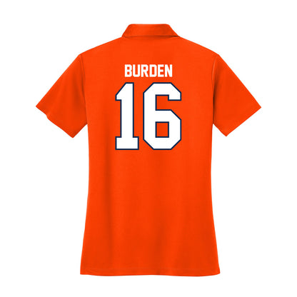 Wheaton IL - NCAA Baseball : Nate Burden - Women's Activewear Polo Shirt-1