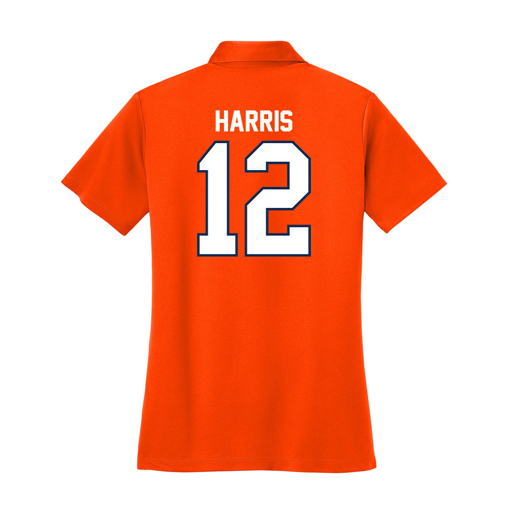 Wheaton IL - NCAA Football : Zeke Harris - Women's Activewear Polo Shirt-1