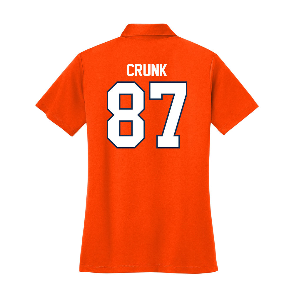 Wheaton IL - NCAA Football : Ethan Crunk - Women's Activewear Polo Shirt-1