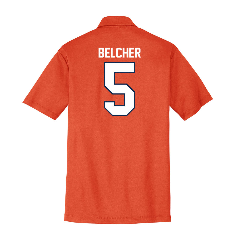 Wheaton IL - NCAA Men's Soccer : Garrett Belcher - Activewear Polo Shirt-1