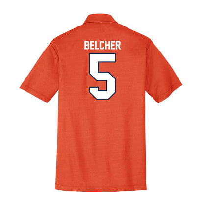 Wheaton IL - NCAA Men's Soccer : Garrett Belcher - Activewear Polo Shirt-1