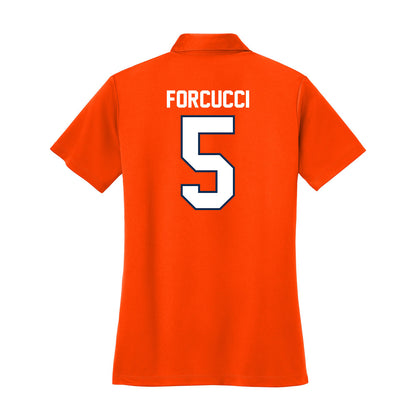 Wheaton IL - NCAA Football : Mark Forcucci - Women's Activewear Polo Shirt-1