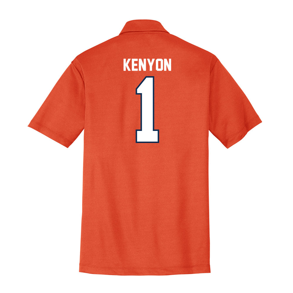 Wheaton IL - NCAA Football : Ryan Kenyon - Activewear Polo Shirt-1
