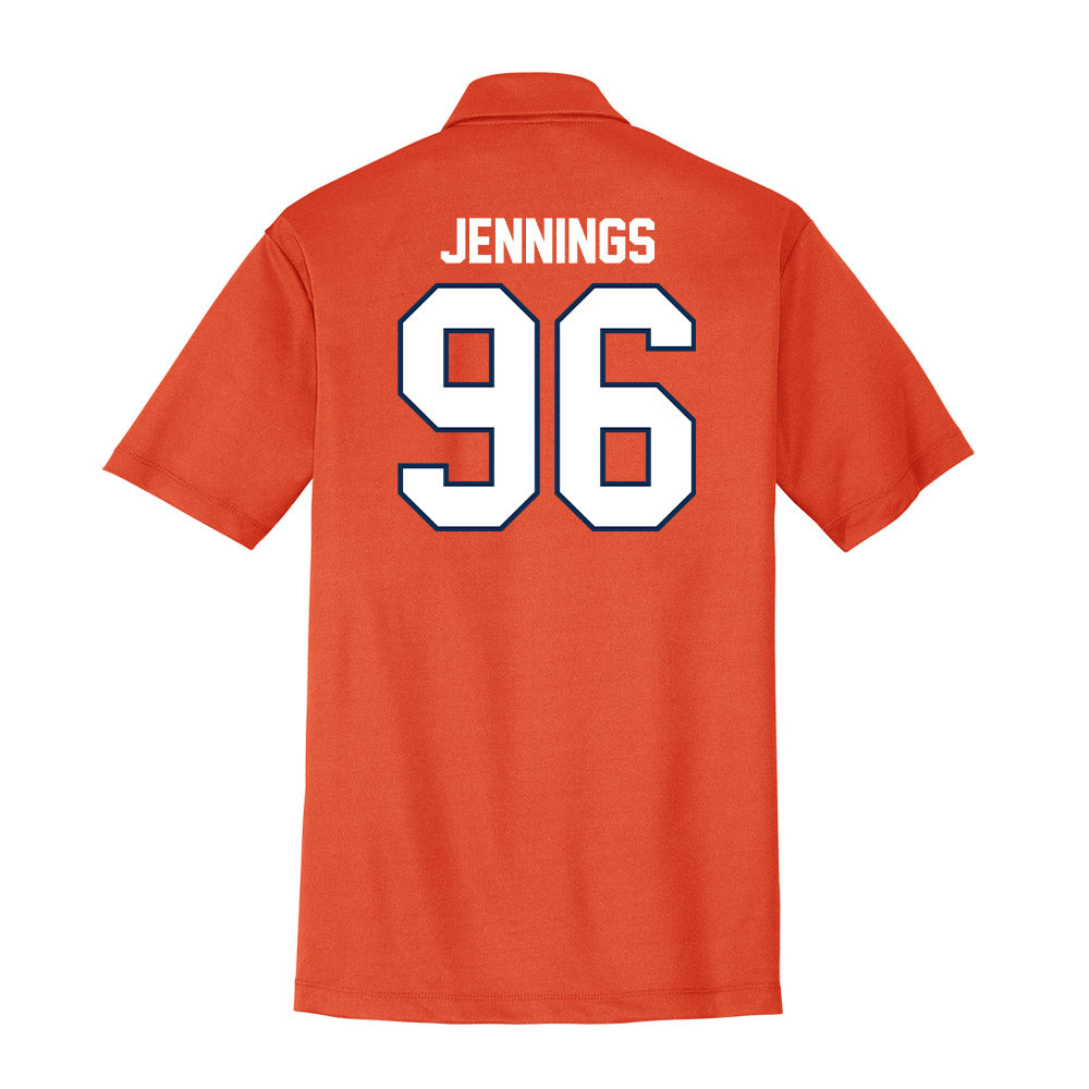 Wheaton IL - NCAA Football : Chase Jennings - Activewear Polo Shirt-1