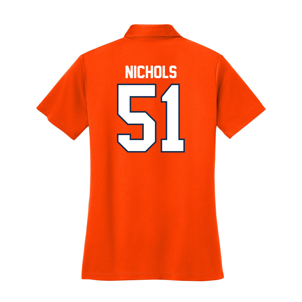 Wheaton IL - NCAA Football : JT Nichols - Women's Activewear Polo Shirt-1