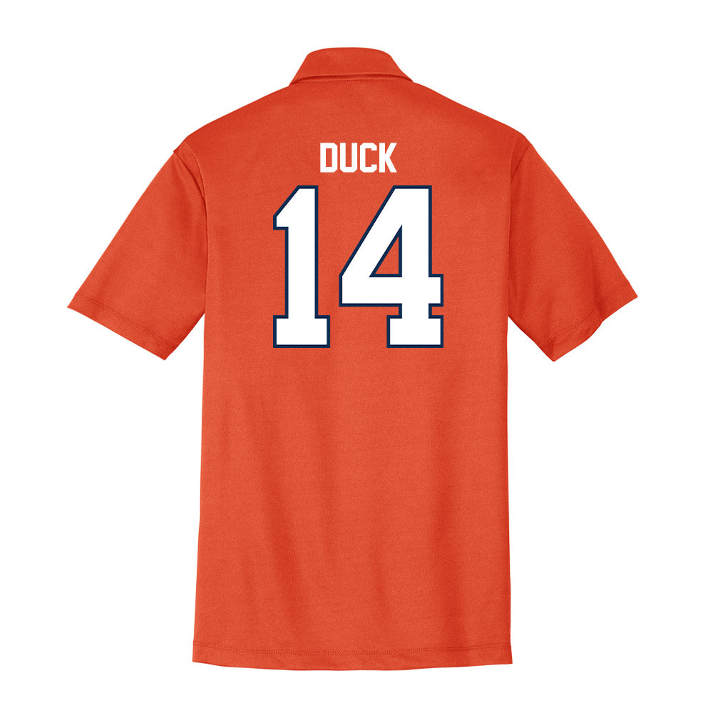 Wheaton IL - NCAA Football : Charlie Duck - Activewear Polo Shirt-1