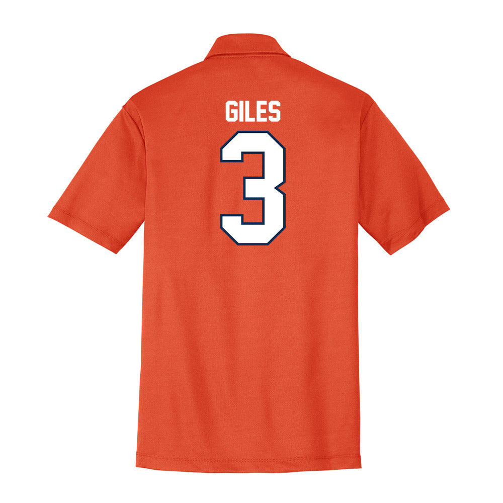 Wheaton IL - NCAA Softball : Bella Giles - Activewear Polo Shirt-1