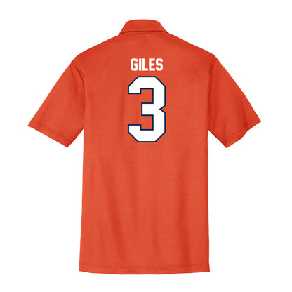 Wheaton IL - NCAA Softball : Bella Giles - Activewear Polo Shirt-1