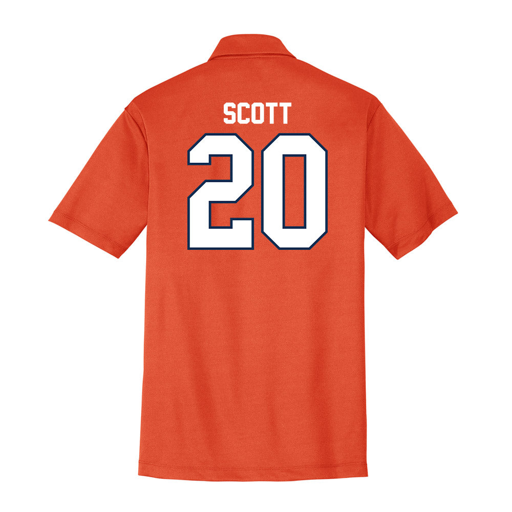 Wheaton IL - NCAA Baseball : James Scott - Activewear Polo Shirt-1