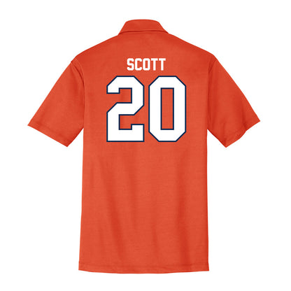 Wheaton IL - NCAA Baseball : James Scott - Activewear Polo Shirt-1