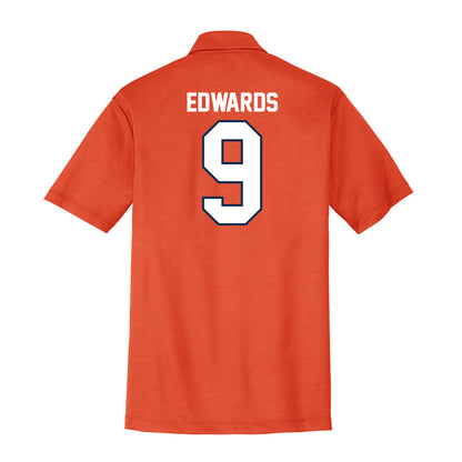 Wheaton IL - NCAA Women's Soccer : Abi Edwards - Activewear Polo Shirt-1