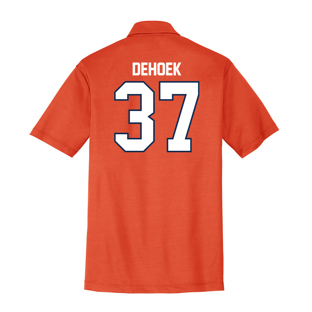 Wheaton IL - NCAA Baseball : Parker DeHoek - Activewear Polo Shirt-1