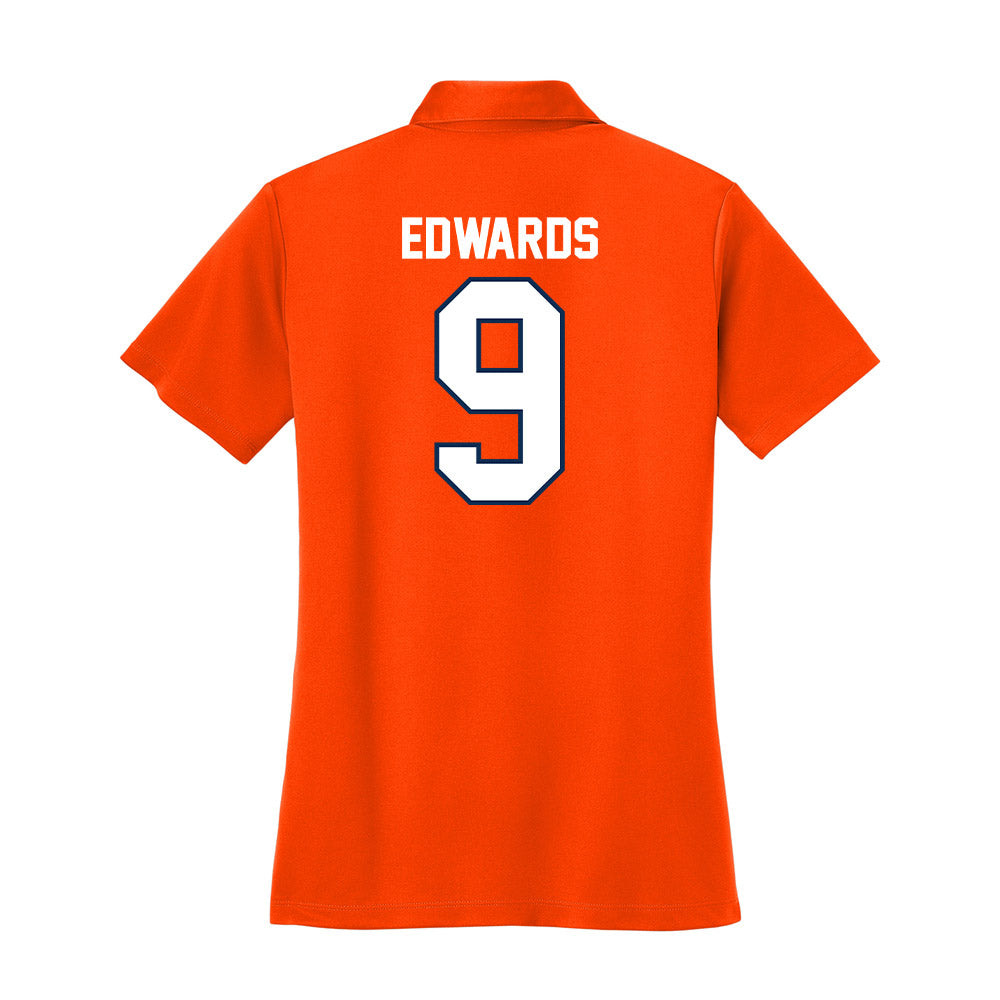 Wheaton IL - NCAA Women's Soccer : Abi Edwards - Women's Activewear Polo Shirt-1