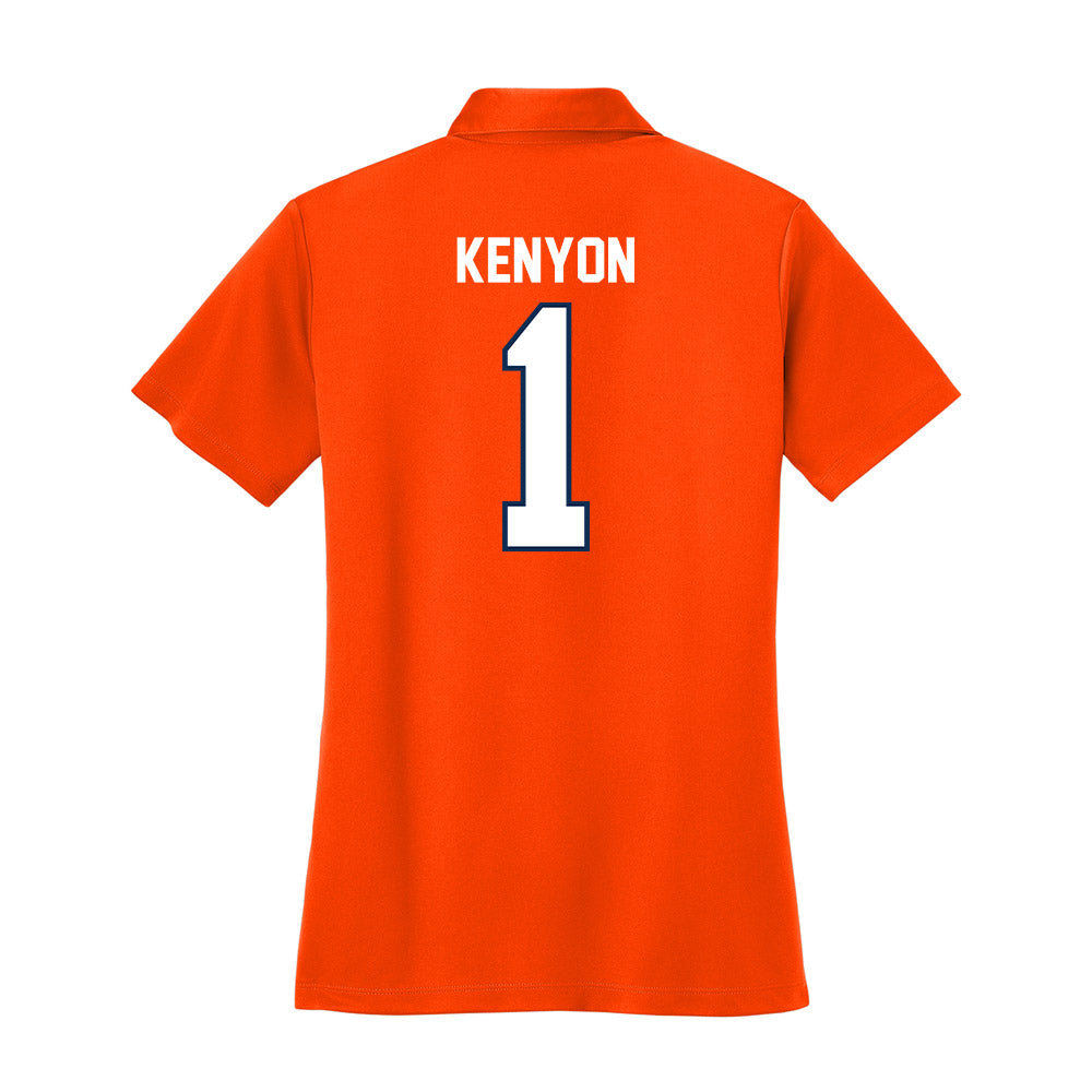 Wheaton IL - NCAA Football : Ryan Kenyon - Women's Activewear Polo Shirt-1