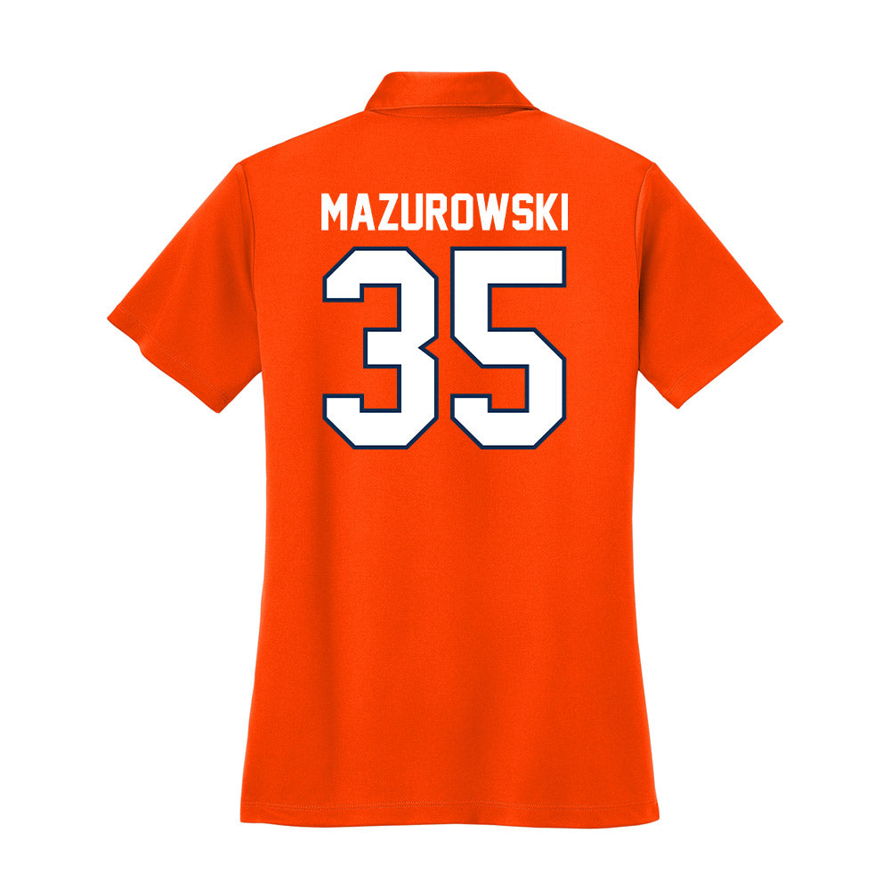 Wheaton IL - NCAA Baseball : Jack Mazurowski - Women's Activewear Polo Shirt-1