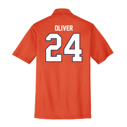 Wheaton IL - NCAA Women's Basketball : Kate Oliver - Activewear Polo Shirt-1