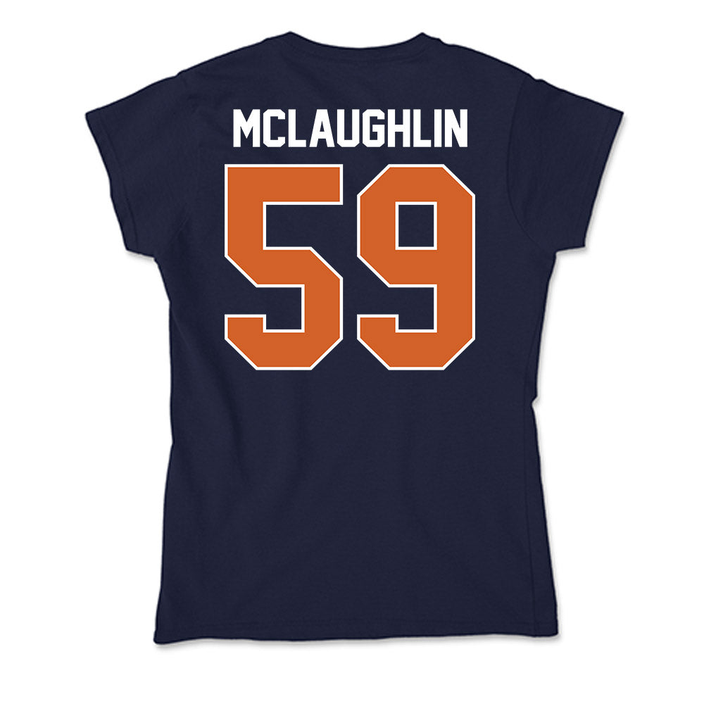 Wheaton IL - NCAA Football : Dawson McLaughlin - Soft Style Women’s T-Shirt-1