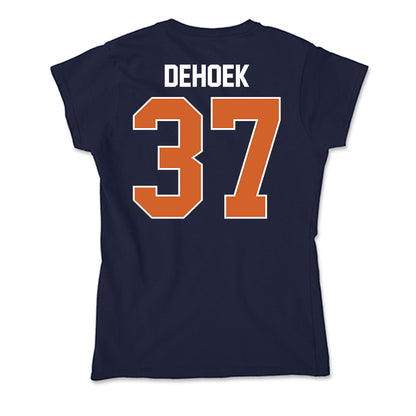 Wheaton IL - NCAA Baseball : Parker DeHoek - Soft Style Women’s T-Shirt-1