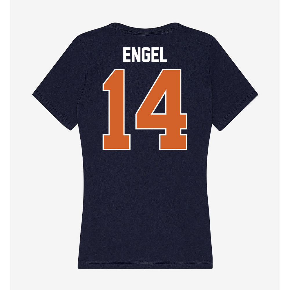 Wheaton IL - NCAA Baseball : Braden Engel - Women's V-Neck T-Shirt-1