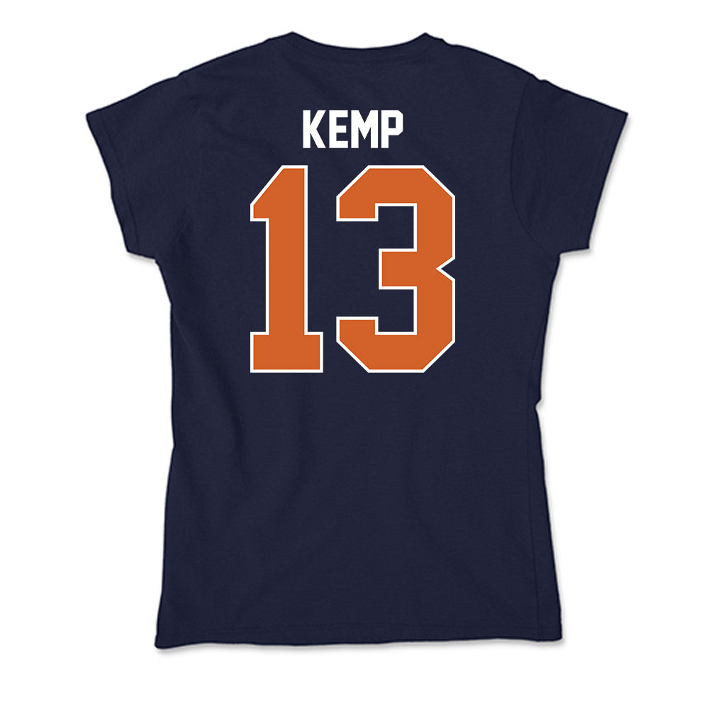 Wheaton IL - NCAA Men's Volleyball : Kennedy Kemp - Soft Style Women’s T-Shirt-1